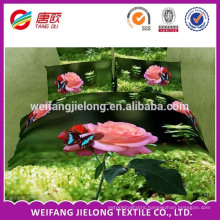 pigment printing 100%polyester fabric for made bed sheet